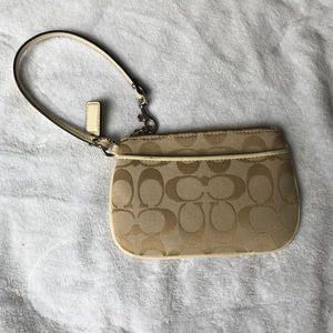 Small Coach Wristlet